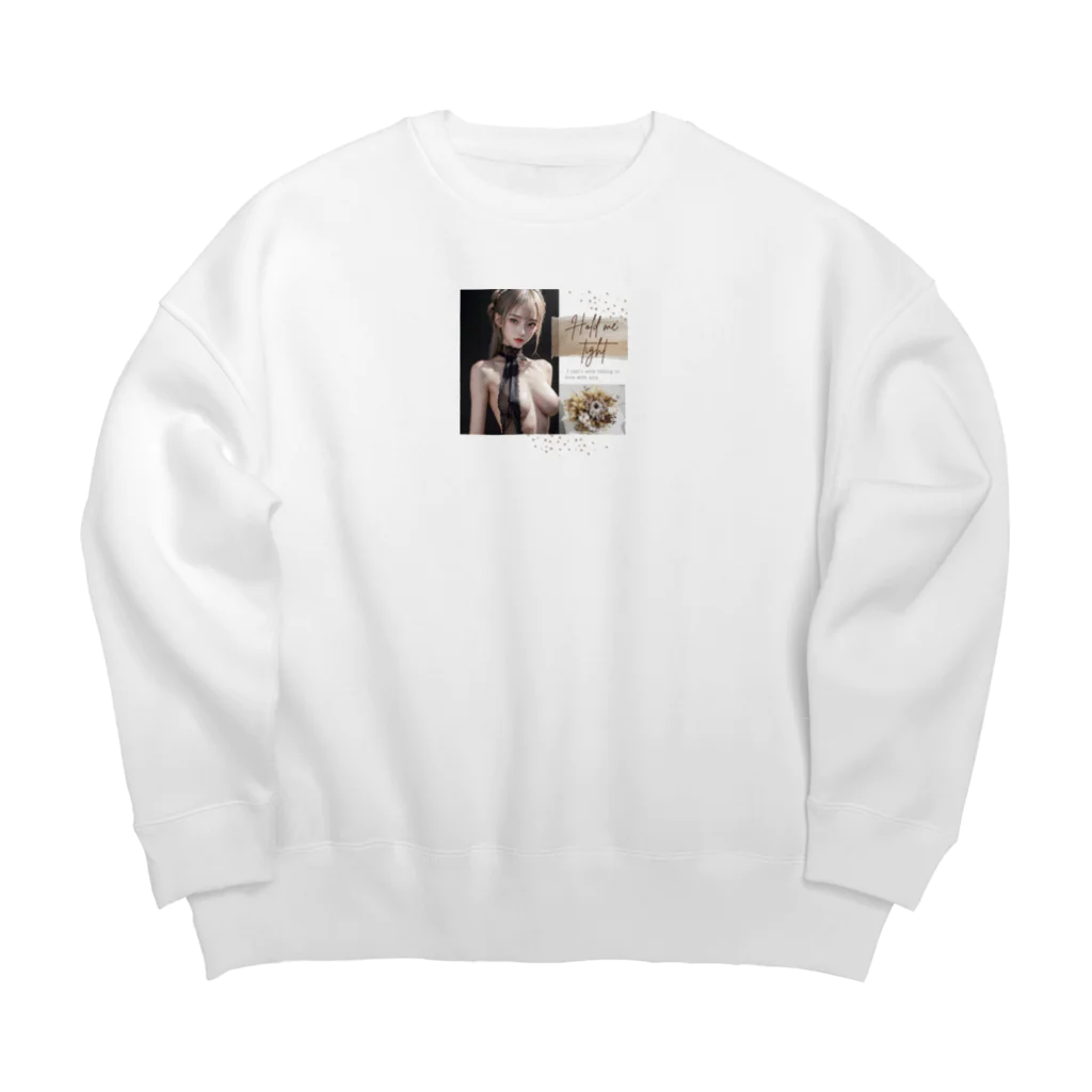 sounya sounyaの美女 図鑑（ホールド） Big Crew Neck Sweatshirt