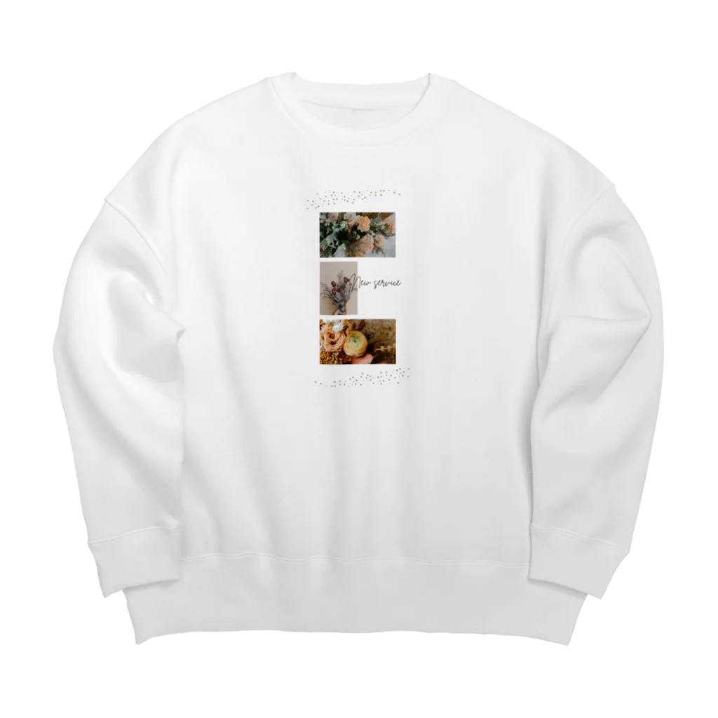 popo60のNew service Big Crew Neck Sweatshirt