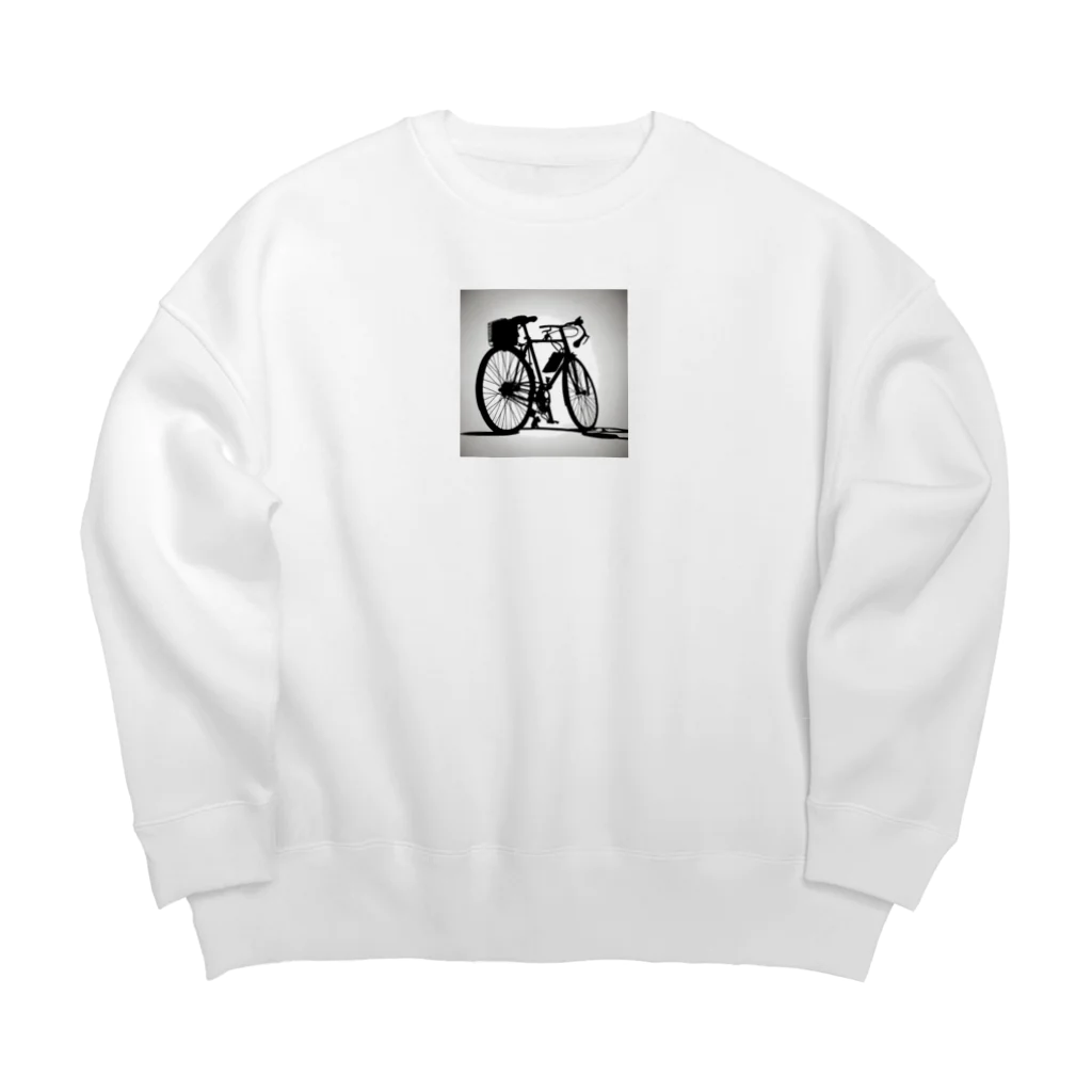 癒しと萌えとかわいいお店✨の"Ride in Style" Big Crew Neck Sweatshirt