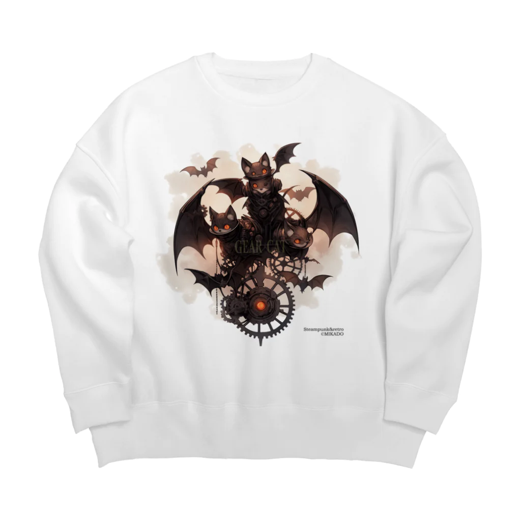 ikadrillのGEAR CAT-001 Big Crew Neck Sweatshirt