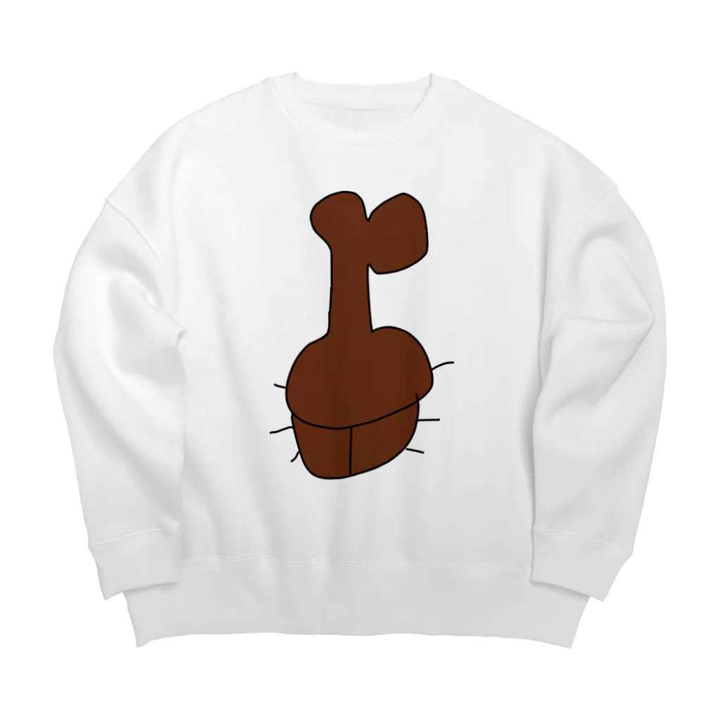 ZuRUIのオオカブト Big Crew Neck Sweatshirt