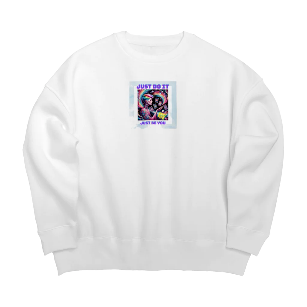 KIZUKI のJUST DO IT Big Crew Neck Sweatshirt