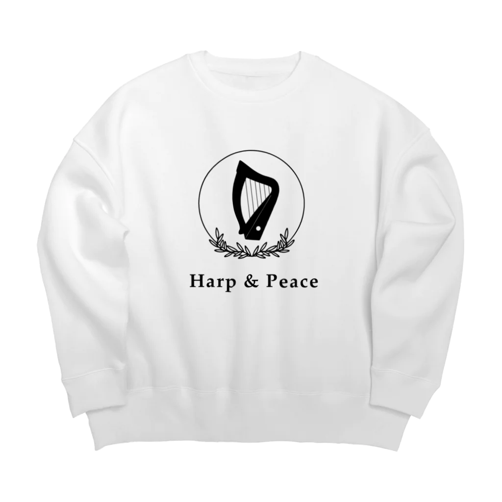 あんぱんのHarp and Peace Big Crew Neck Sweatshirt