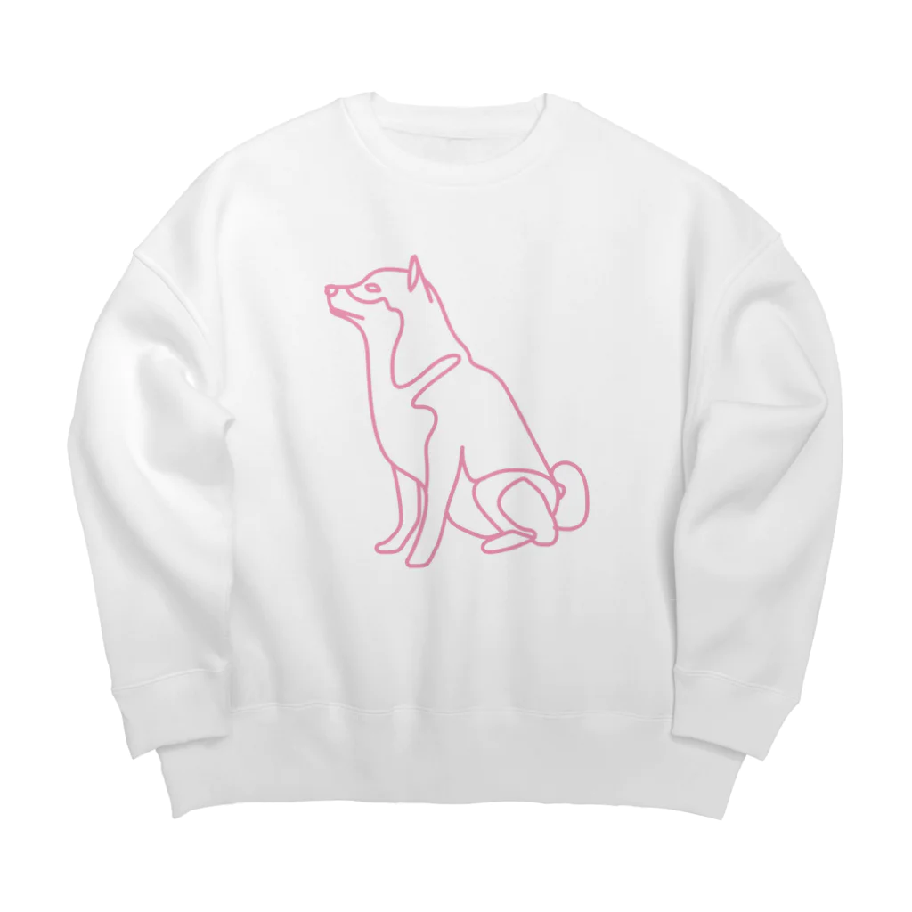 abiko328の柴犬トレジャーズ Big Crew Neck Sweatshirt