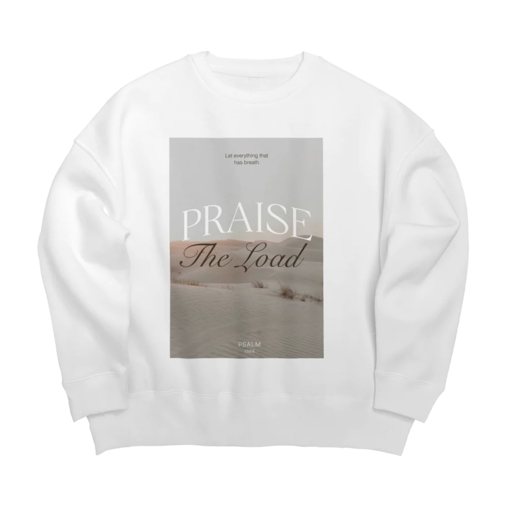 jeje-roomのPRAISE THE LOAD2 Big Crew Neck Sweatshirt