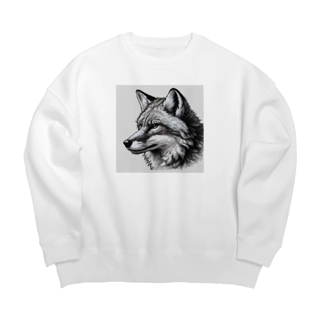 猫耳工房の猫耳工房 Big Crew Neck Sweatshirt