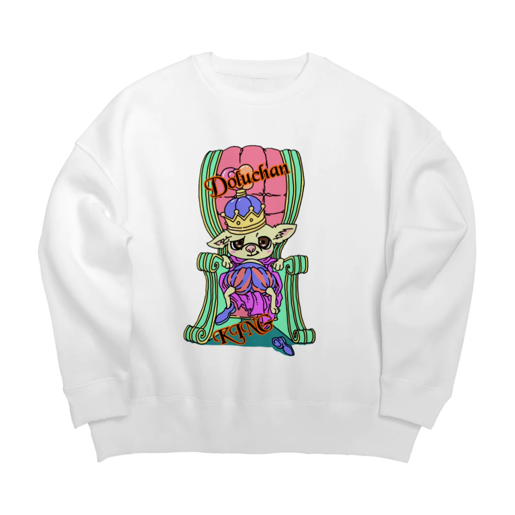 DoluneeのキャラKING Big Crew Neck Sweatshirt