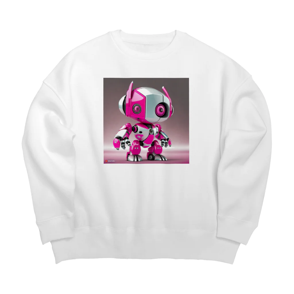 SUNtaのジャス君 Big Crew Neck Sweatshirt