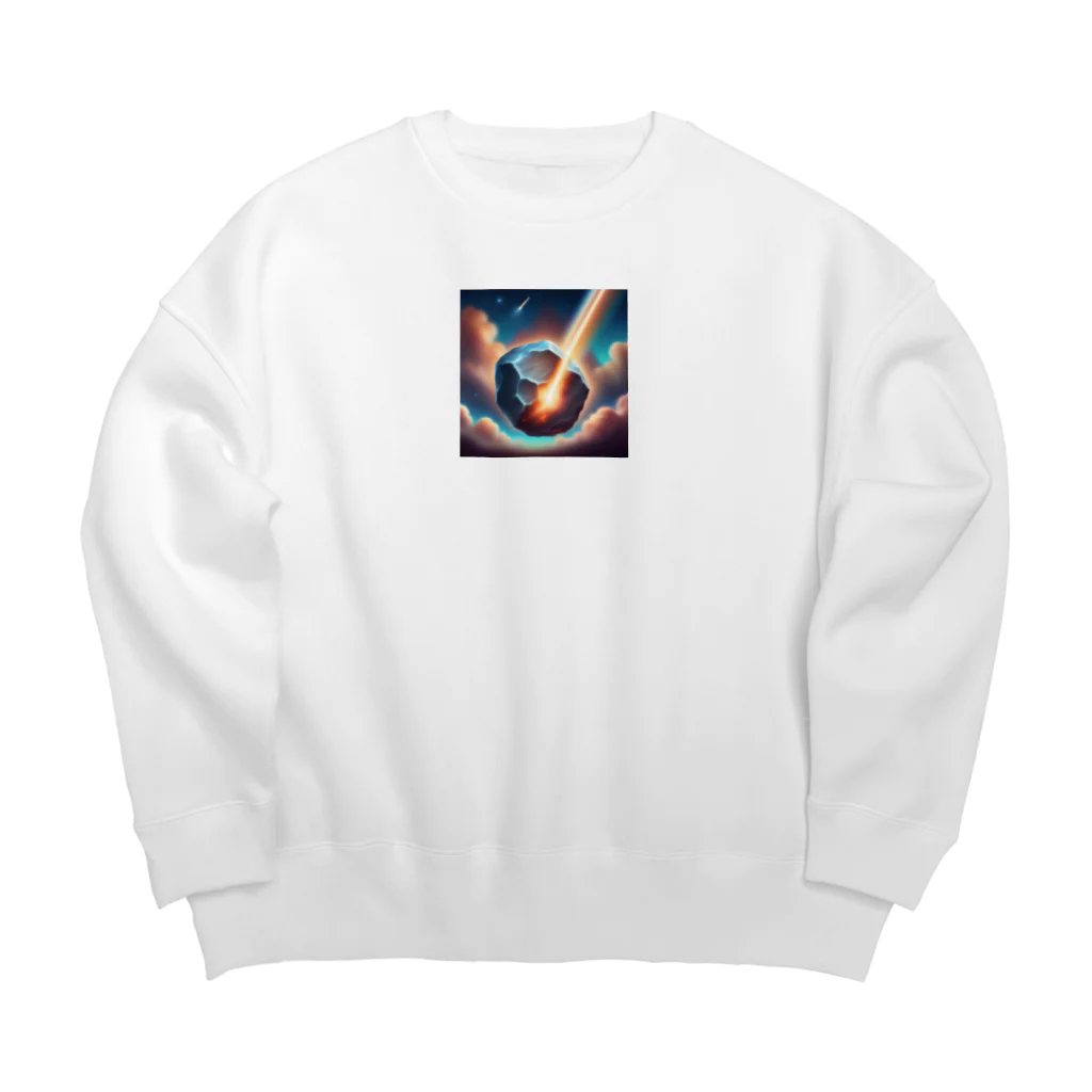 ZZRR12の巨大隕石 Big Crew Neck Sweatshirt