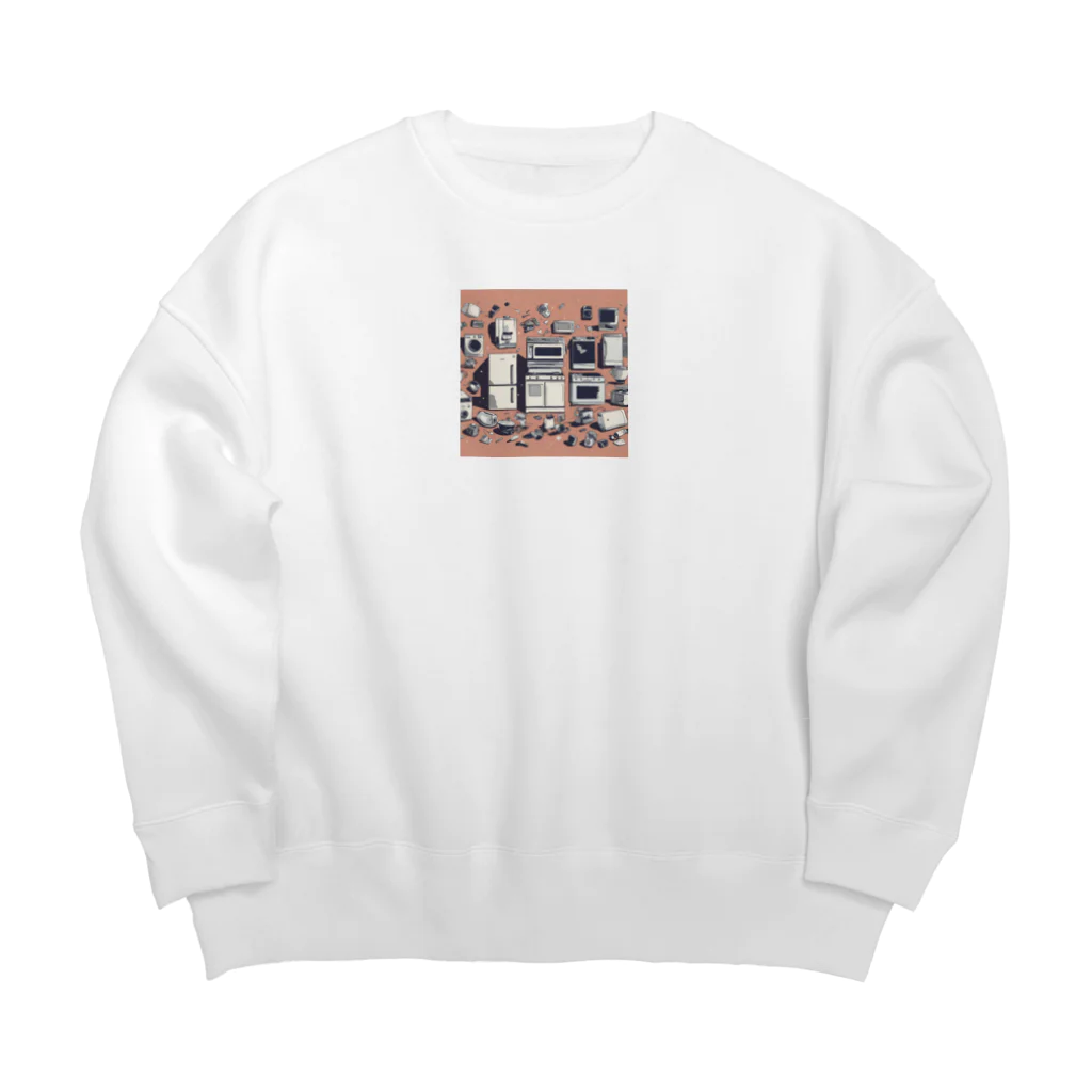 ブレイズファッションのリサイクル Big Crew Neck Sweatshirt