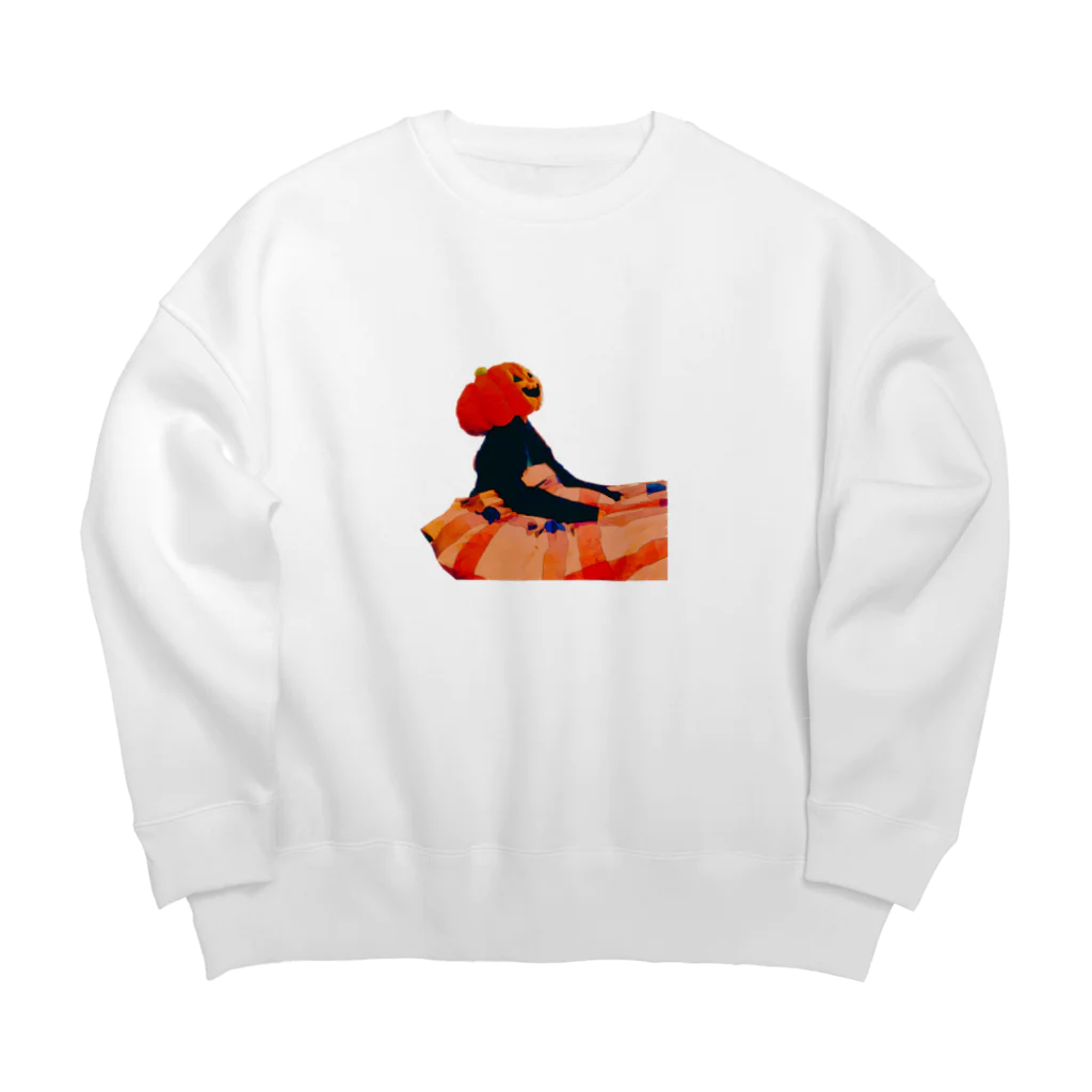 MORIKORICEの絶起パンプキン Big Crew Neck Sweatshirt