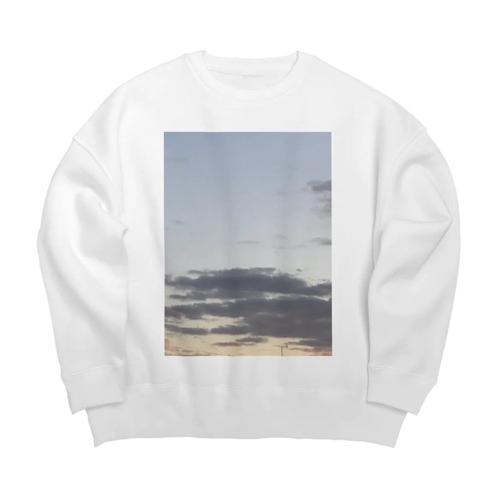 奈樹(なな)の夕焼け､､､3 Big Crew Neck Sweatshirt