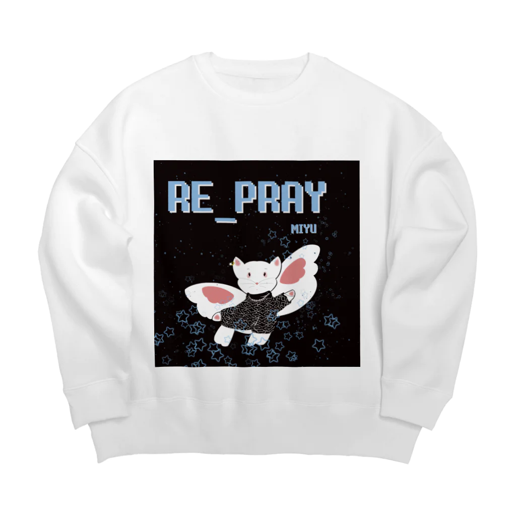 MISAKI_WのMIYU RE_PRAY Big Crew Neck Sweatshirt