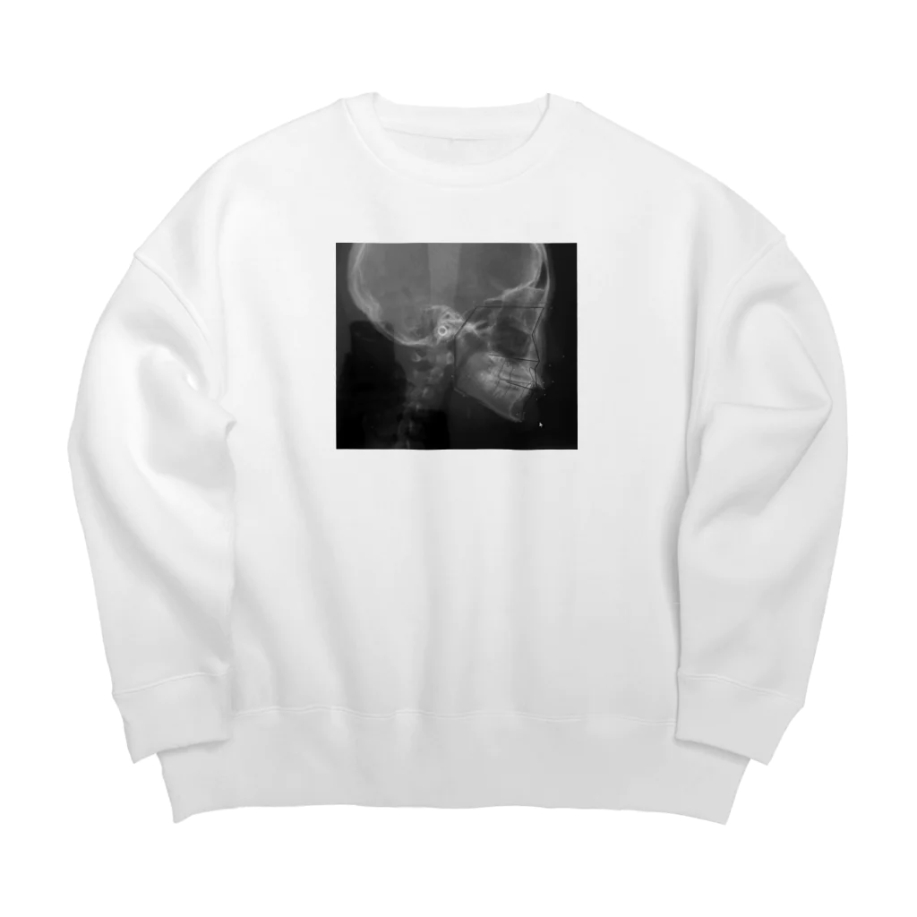 melty__oOの歯 Big Crew Neck Sweatshirt