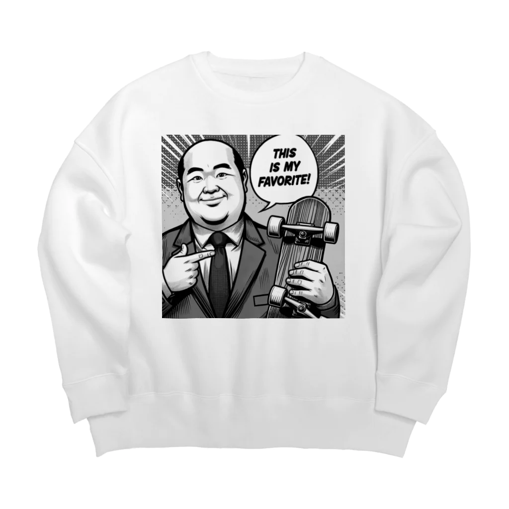 R-M-ShopのFAVORITEシリーズNo.2 Big Crew Neck Sweatshirt