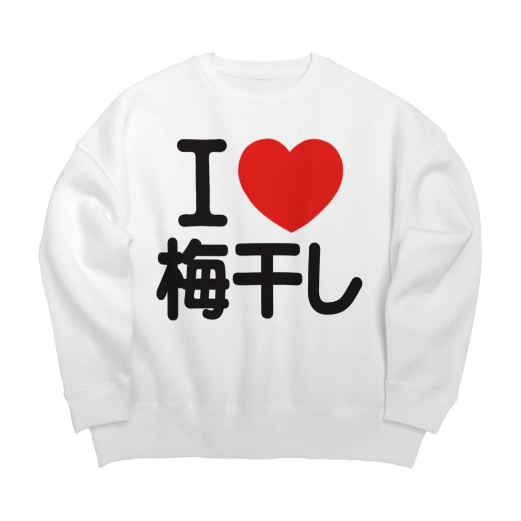 I LOVE SHOPのI LOVE 梅干し Big Crew Neck Sweatshirt