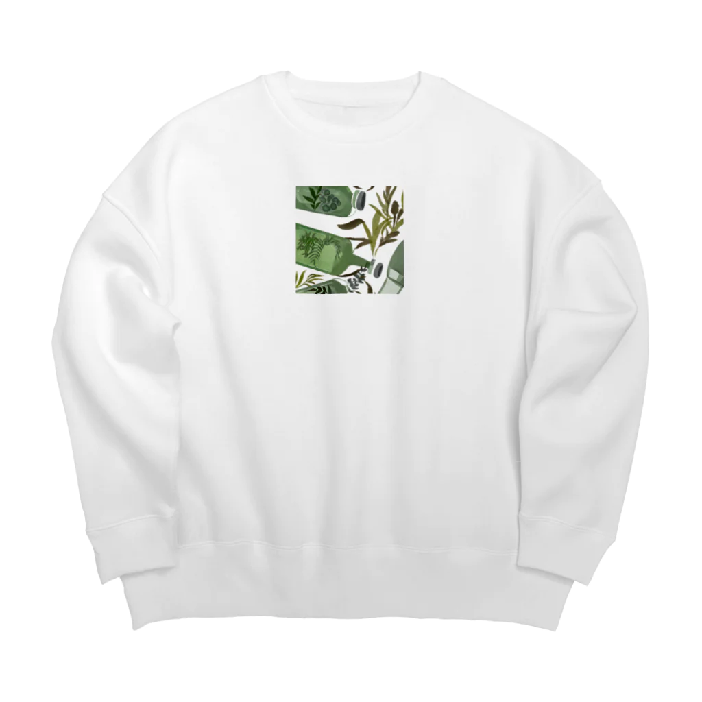 Daaaaのエアプランツinボトル Big Crew Neck Sweatshirt