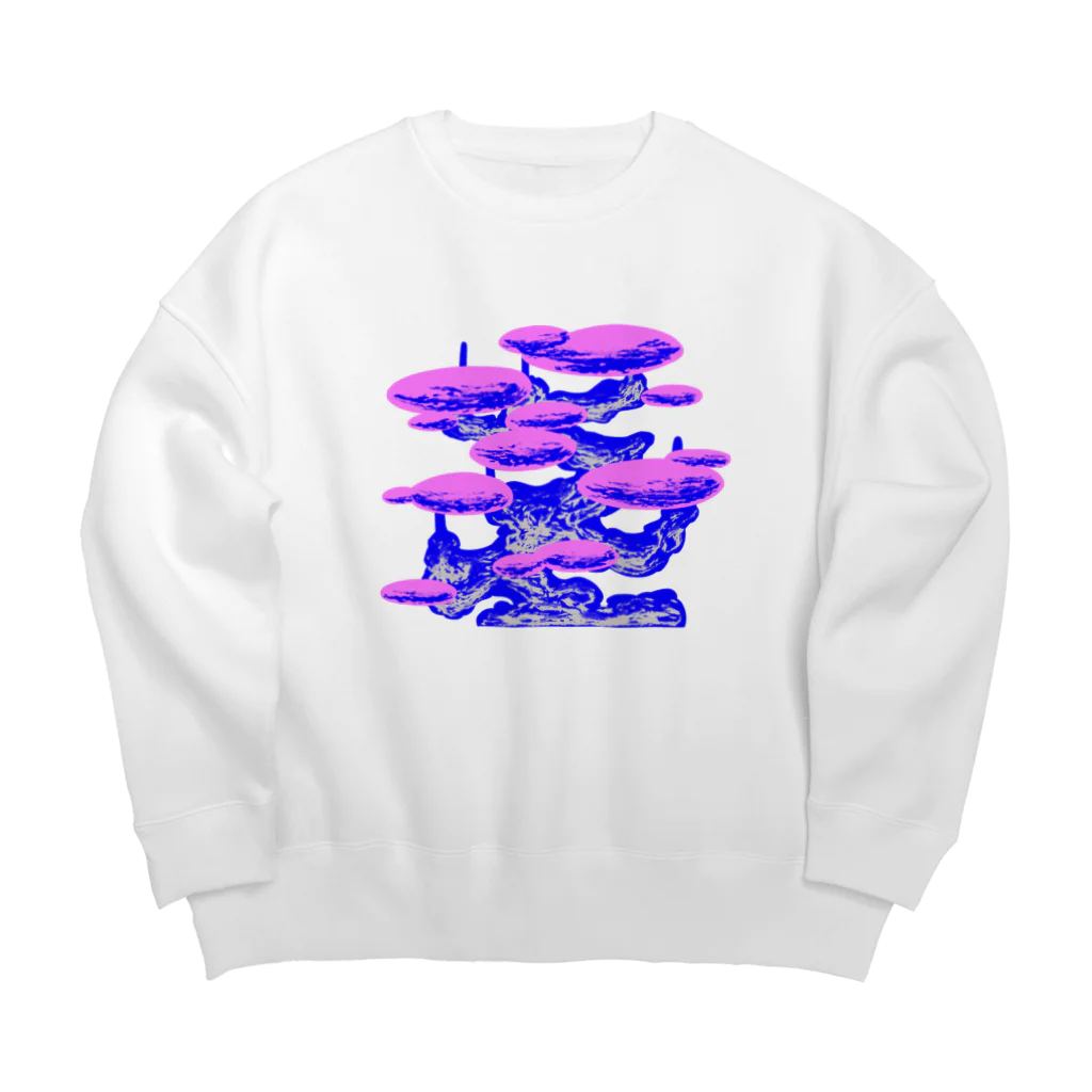 揚げ物のデジタルパイン Big Crew Neck Sweatshirt