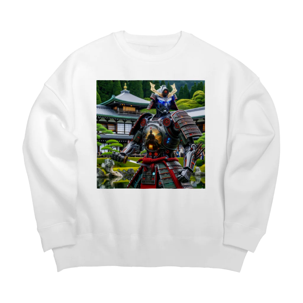 こまイヌ屋たちの十二神将カンテラロボ Big Crew Neck Sweatshirt