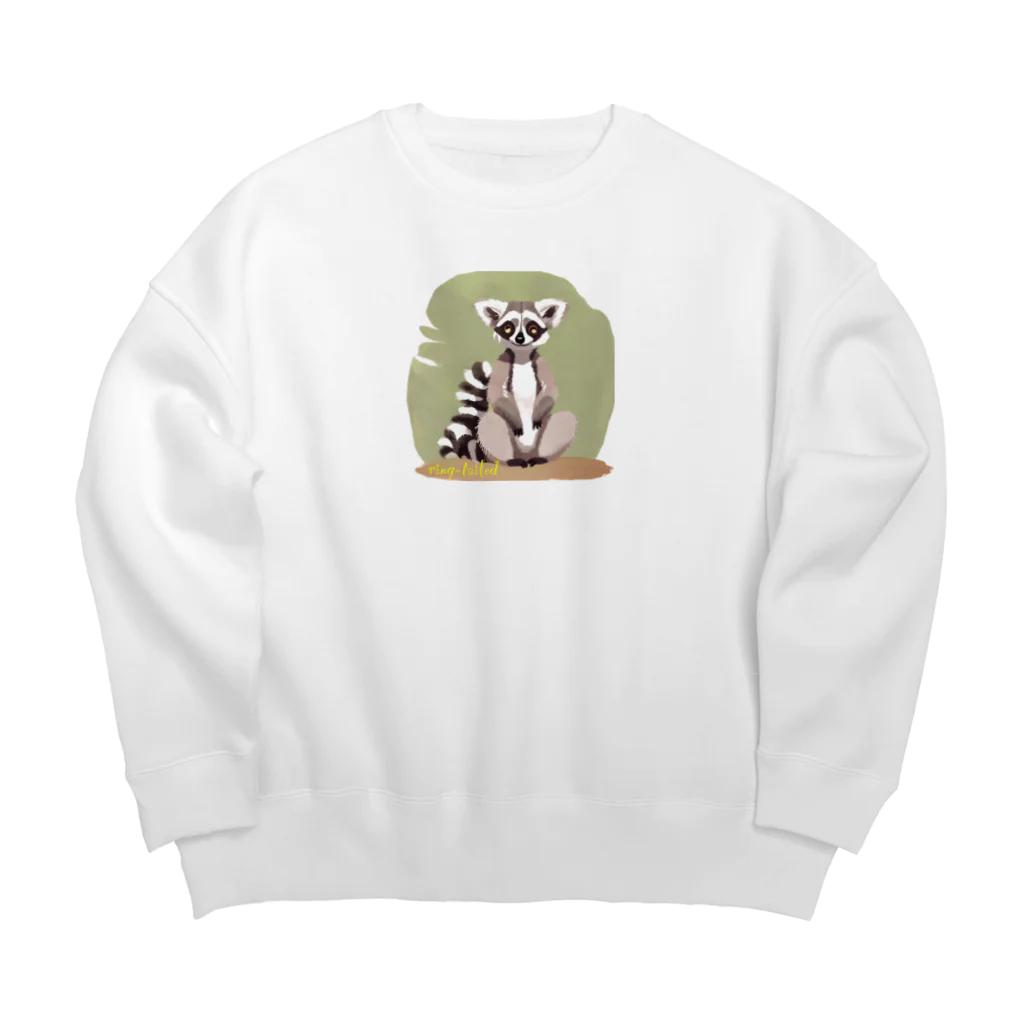 ブレイクスルーのカワォー Big Crew Neck Sweatshirt