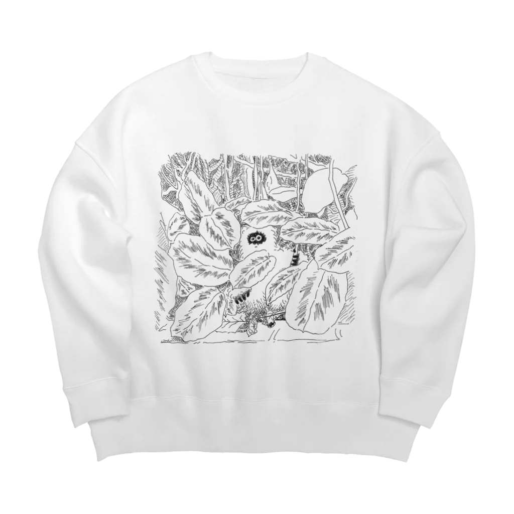 ミシシッピのふしぎの森くん Big Crew Neck Sweatshirt