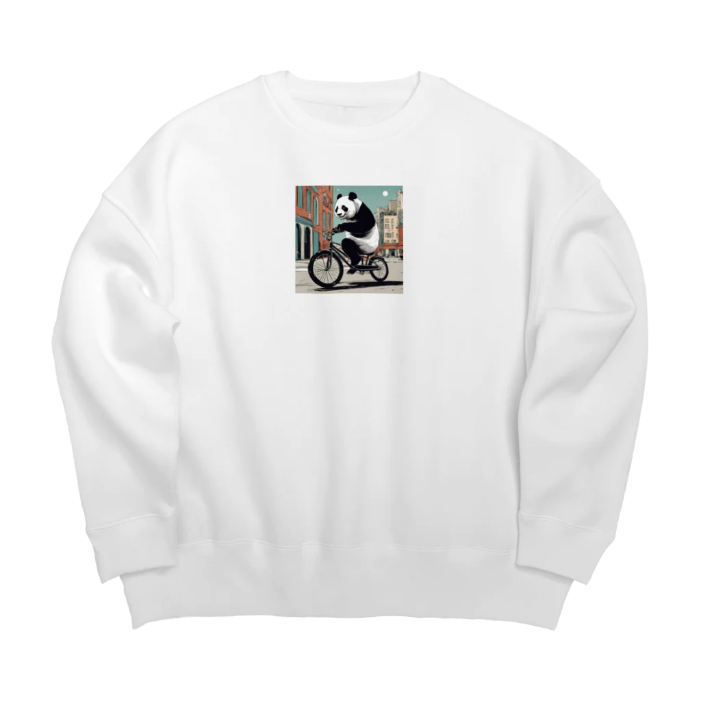 ブレイクスルーの自転車進入禁止 Big Crew Neck Sweatshirt