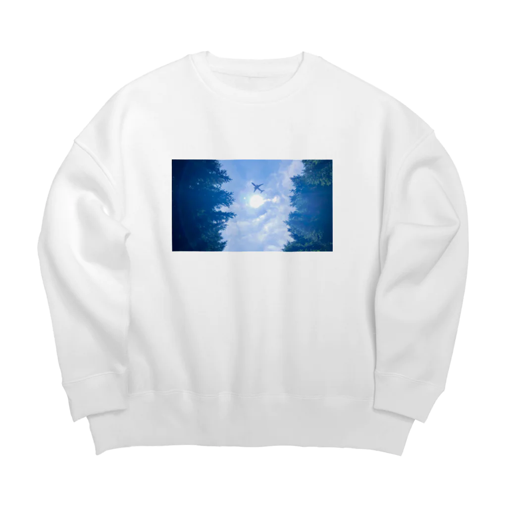 hamuevoのjet tourist Big Crew Neck Sweatshirt