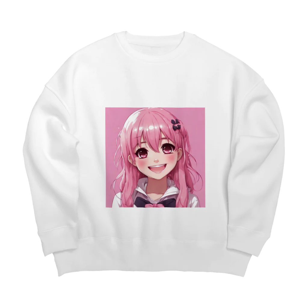 ラブリーランドのMOE-chan Big Crew Neck Sweatshirt