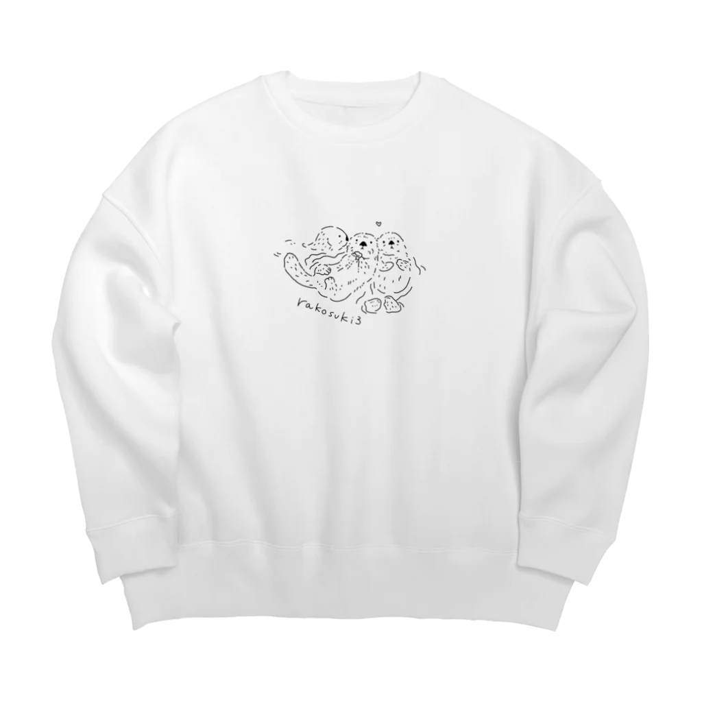 R3s_Store_officialのrakosuki Big Crew Neck Sweatshirt