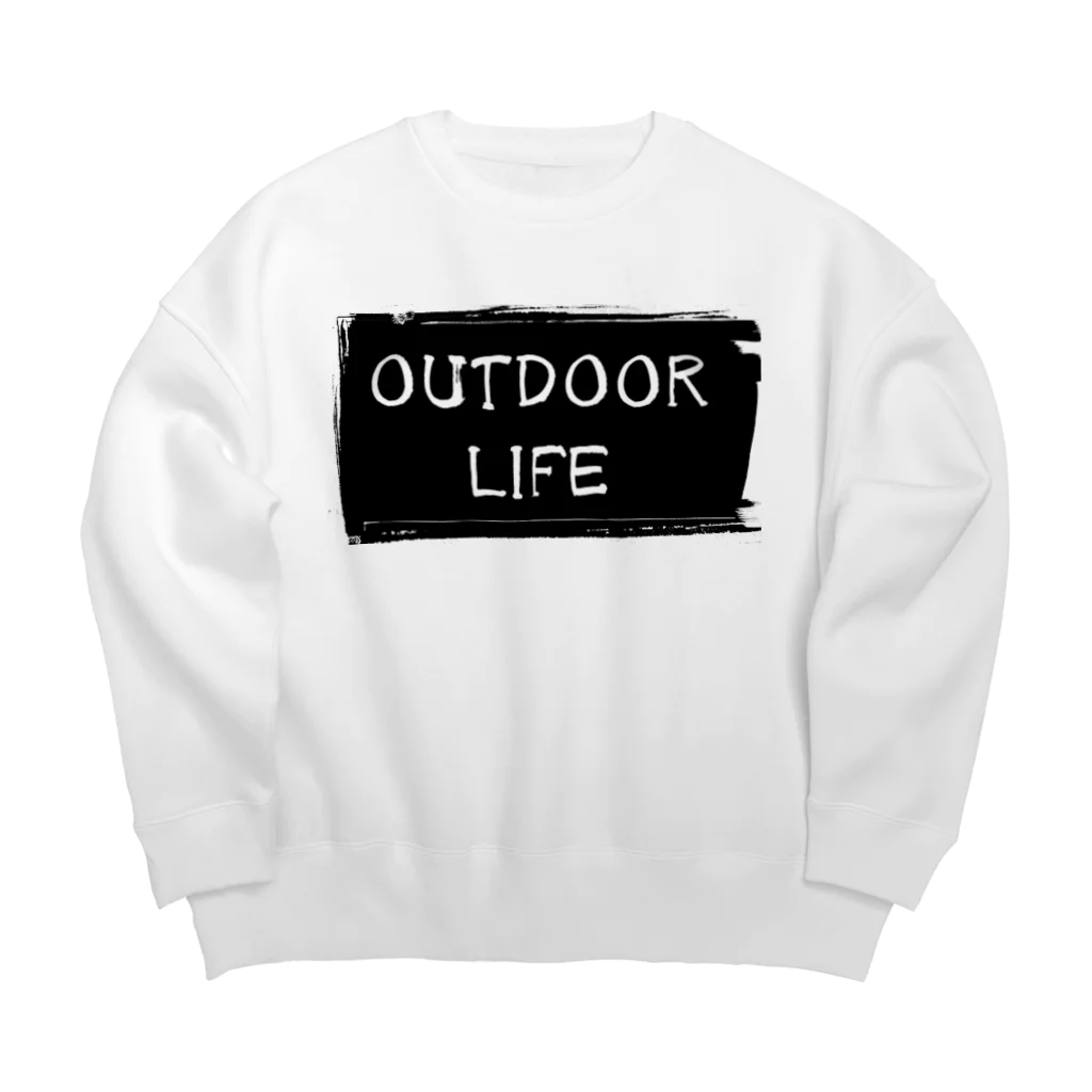 YF_familleのOUTDOOR LIFE Big Crew Neck Sweatshirt