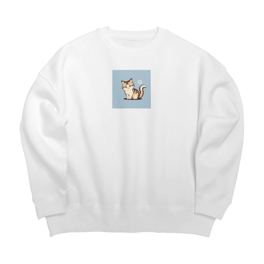 WshopTYのにゃるほどキャッツ Big Crew Neck Sweatshirt