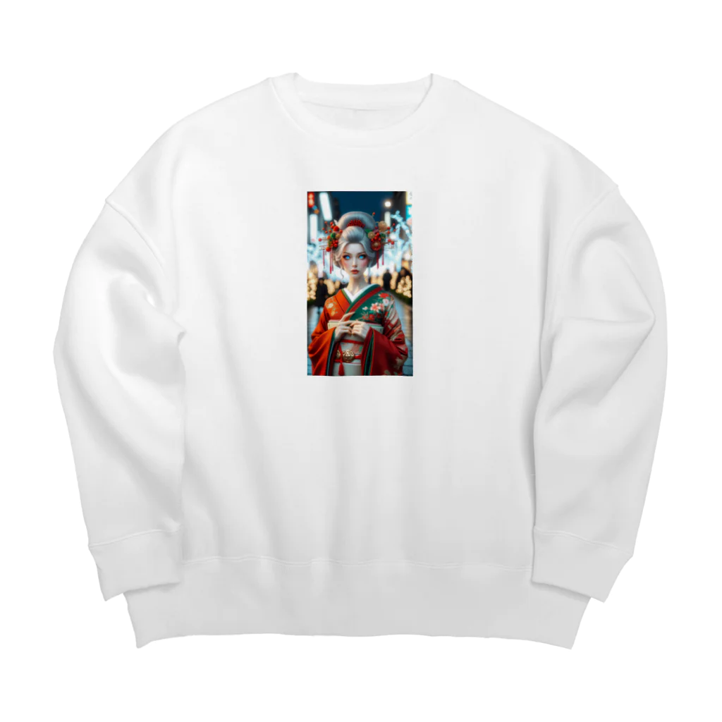 Modern Masteryの和洋折衷クリスマス Big Crew Neck Sweatshirt