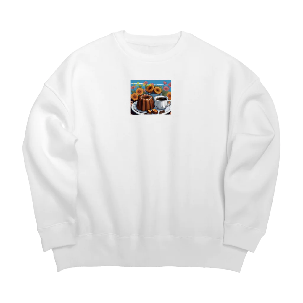 mom✨の大好きなカヌレ Big Crew Neck Sweatshirt