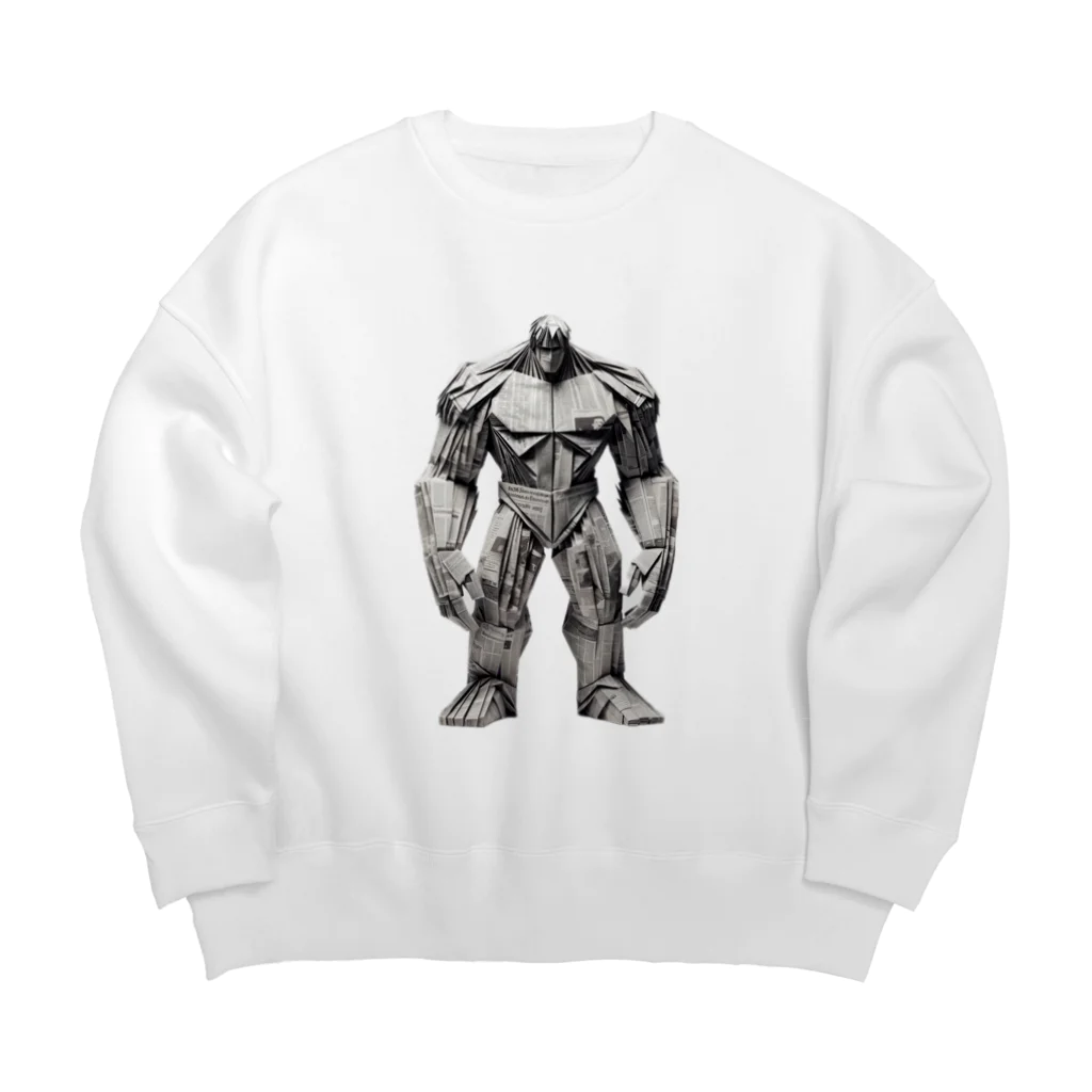 hoodie styleの巨人のオリーガミ Big Crew Neck Sweatshirt