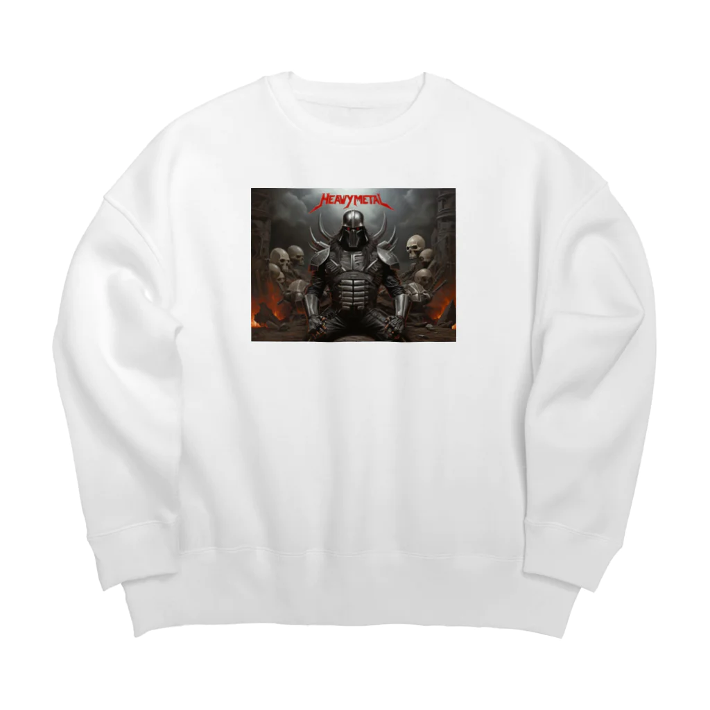 キャプテン カエルの地獄のヘビーメタル2 Big Crew Neck Sweatshirt