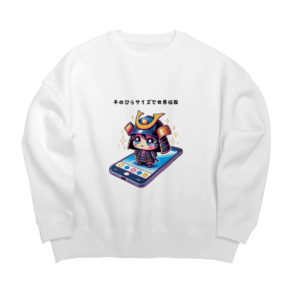 ビーナスキュートちゃんのミニサムライ、メガテック Big Crew Neck Sweatshirt