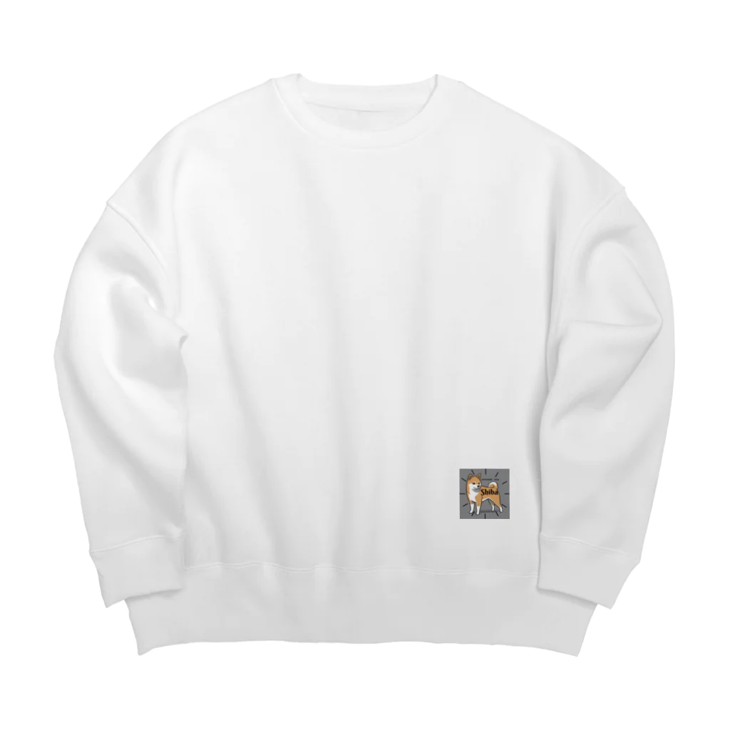 MarilyneのジャパニーズわんこShiba Big Crew Neck Sweatshirt