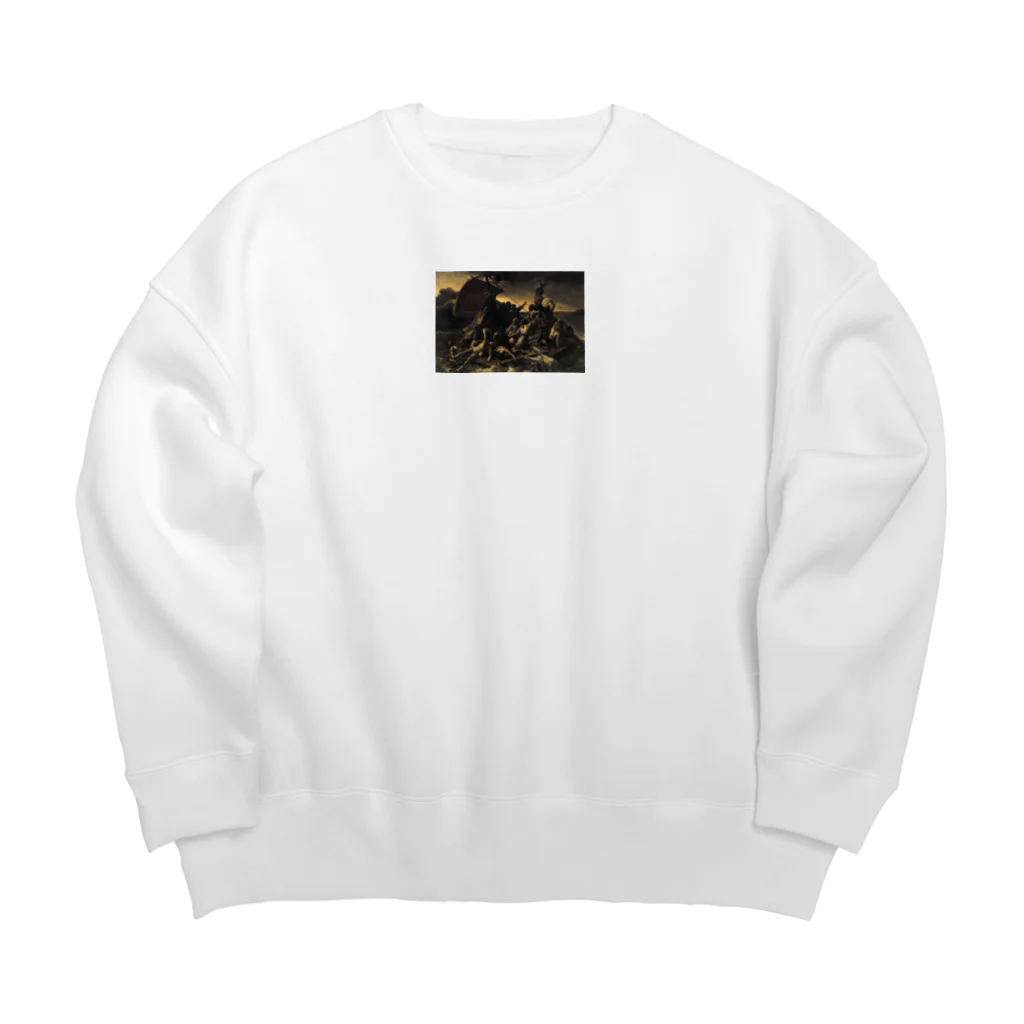 えとーの趣味商品店のテオドール・ジェリコー『メデューズ号の筏』 Big Crew Neck Sweatshirt