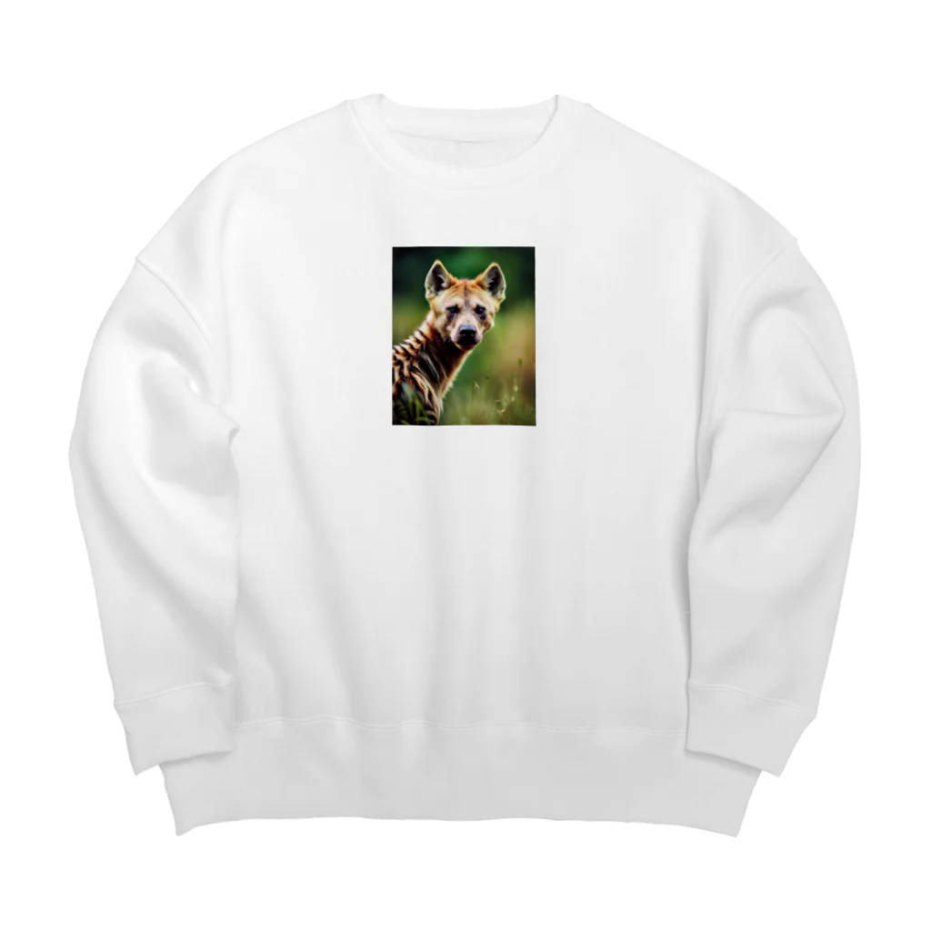 takepanの草原の掃除屋 Big Crew Neck Sweatshirt