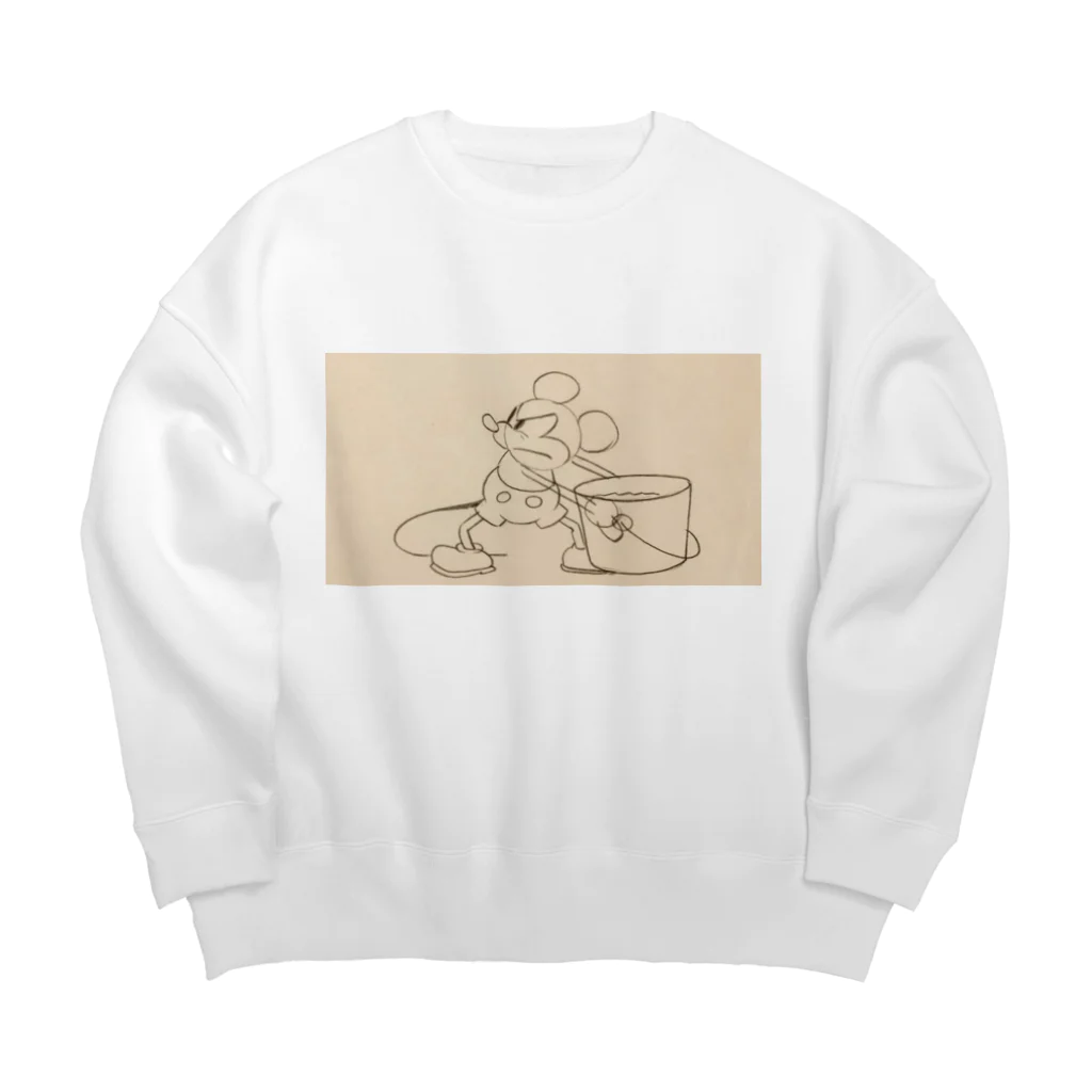 mickeymouse2024の【100個限定】懐かしのミッキー＆ミニー Big Crew Neck Sweatshirt