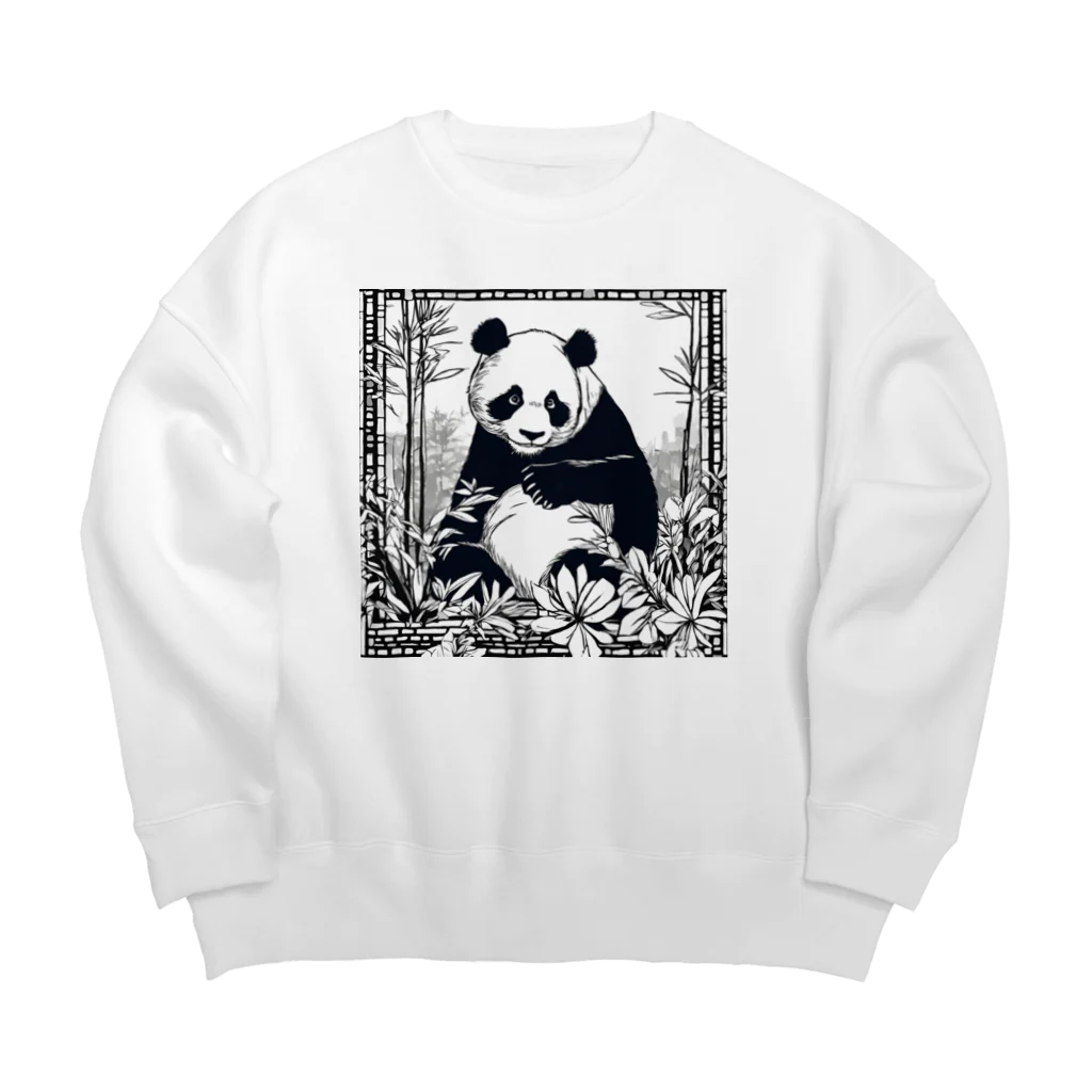 ラクダカンパニーのクロンダイク・パンディントン Big Crew Neck Sweatshirt