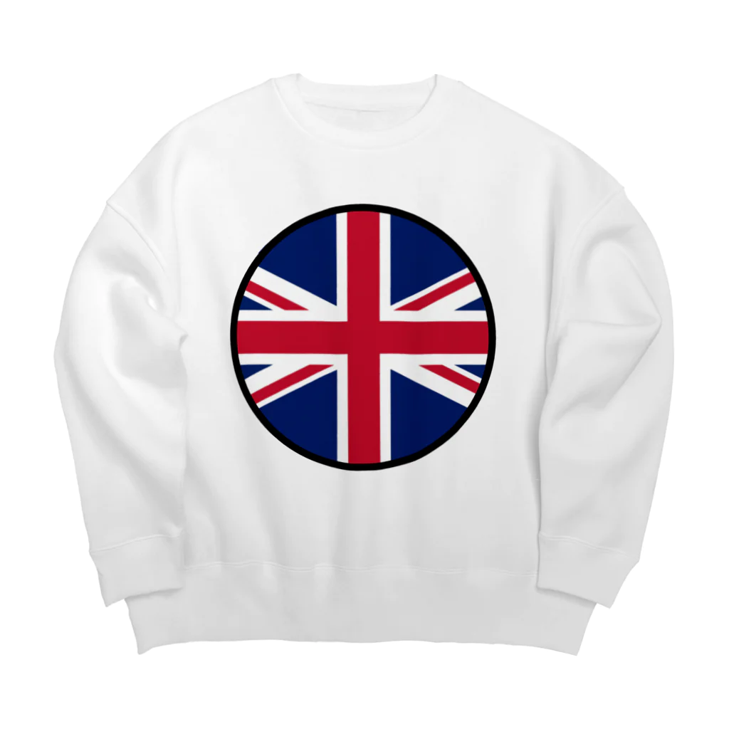 おもしろいTシャツ屋さんのイギリス England United Kingdom Great Britain ビッグシルエットスウェット