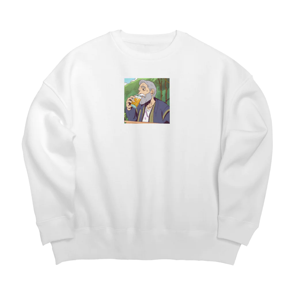 everyday offの森のイケオジグッズ Big Crew Neck Sweatshirt