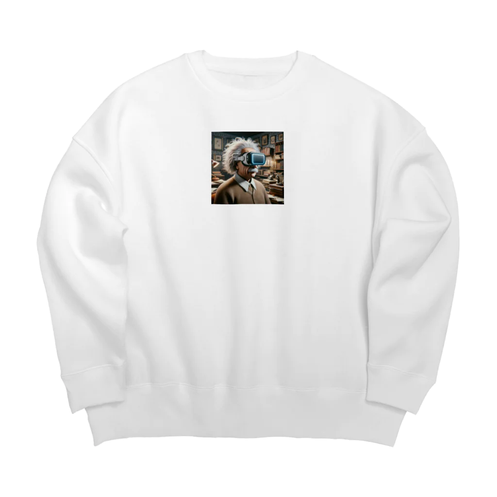 ファンアートグッズのサイケデリック・シュタイン Big Crew Neck Sweatshirt