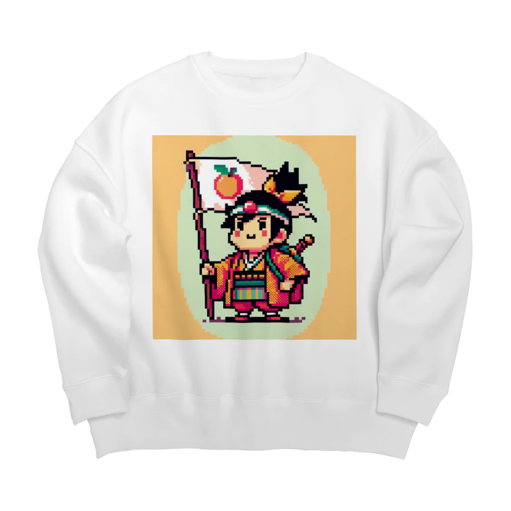 Ai_momotaro_diaryのMOMOTARO8bit Big Crew Neck Sweatshirt