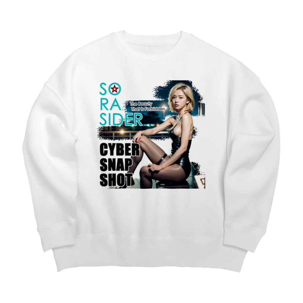 SORASIDER.MONO（そらさいだあ・どっと・もの）のCYBER ギャル❤❤❤ Big Crew Neck Sweatshirt