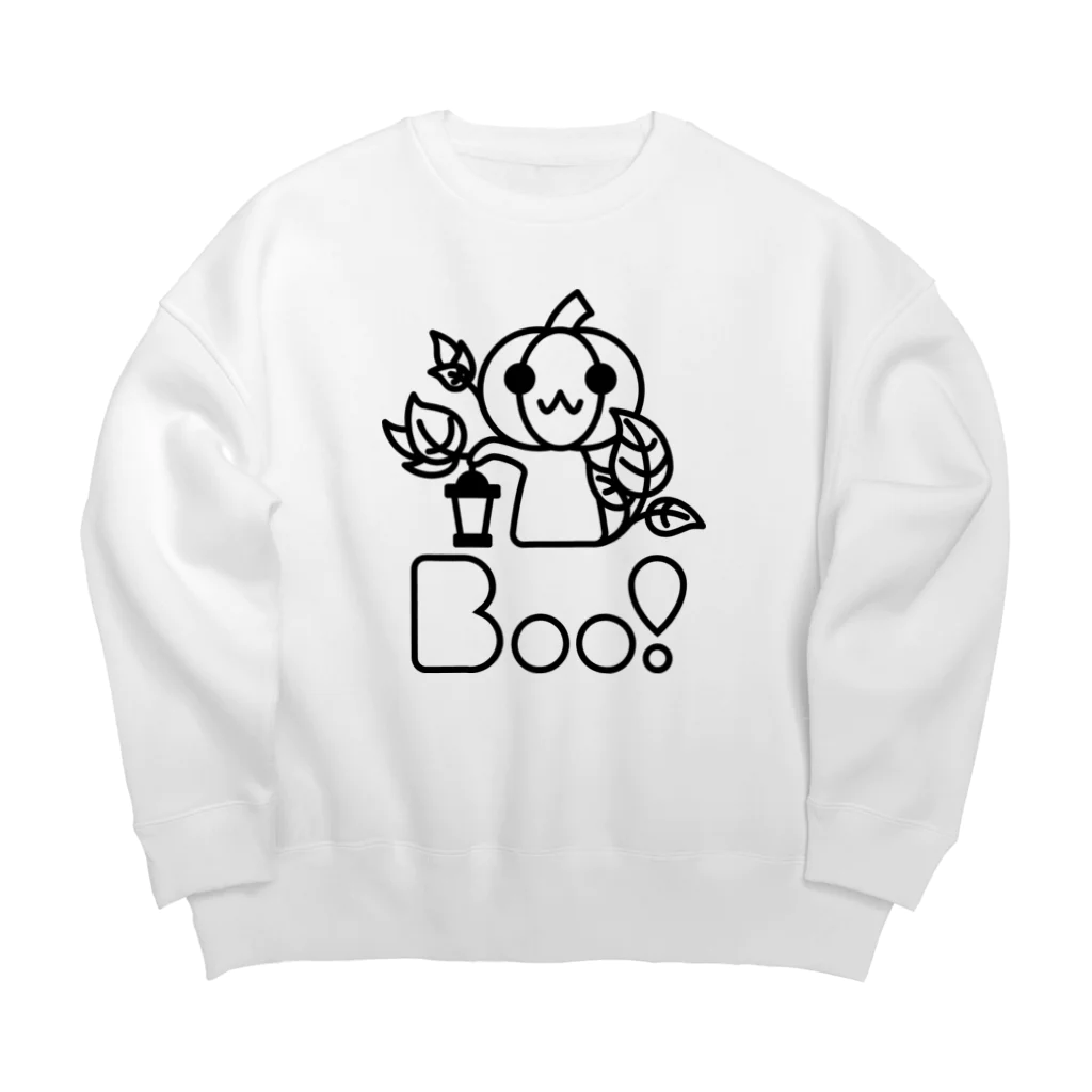 Boo!のBoo!(ジャックオーランタン) ビッグシルエットスウェット