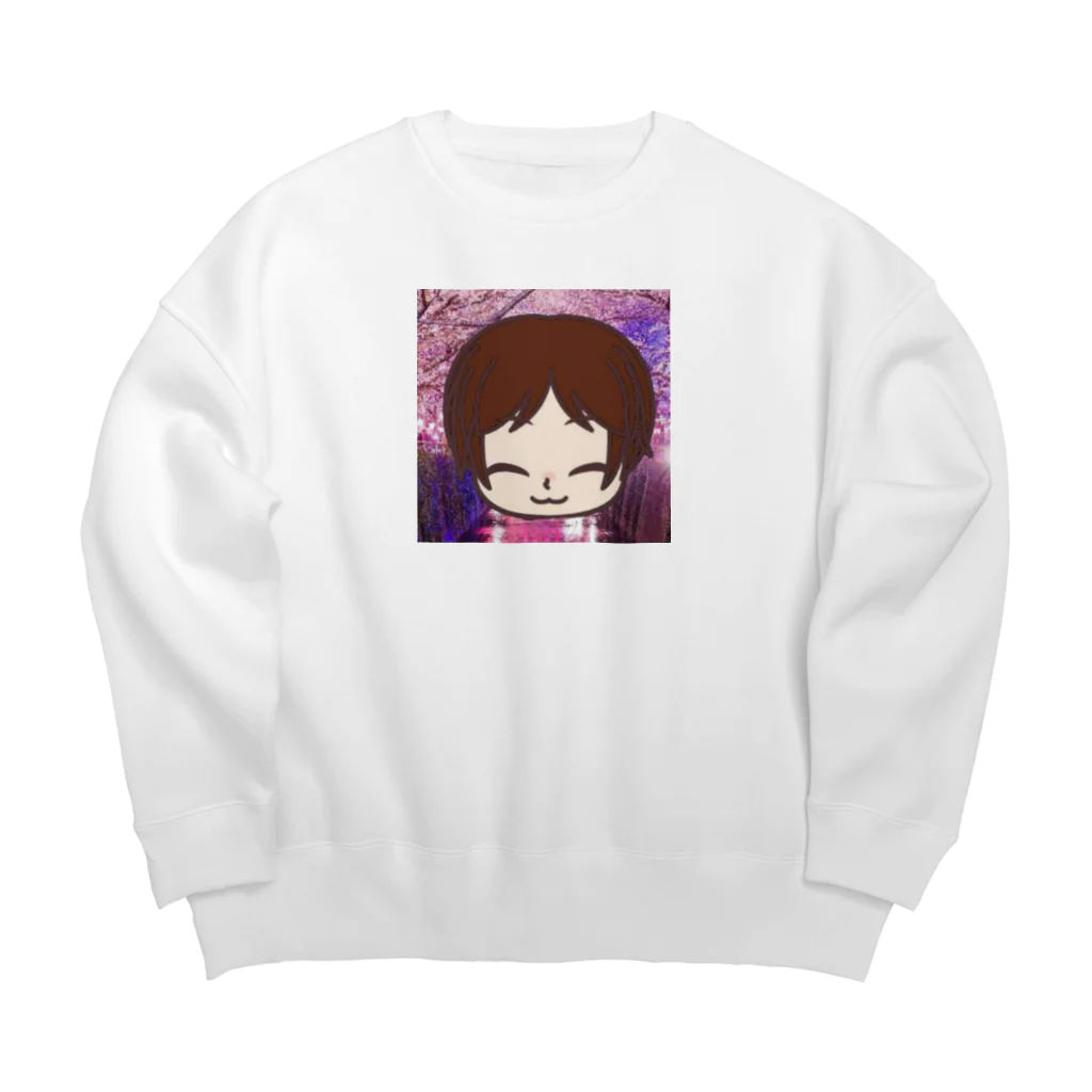 瀧さんショップのおかずちゃん似顔絵２ Big Crew Neck Sweatshirt