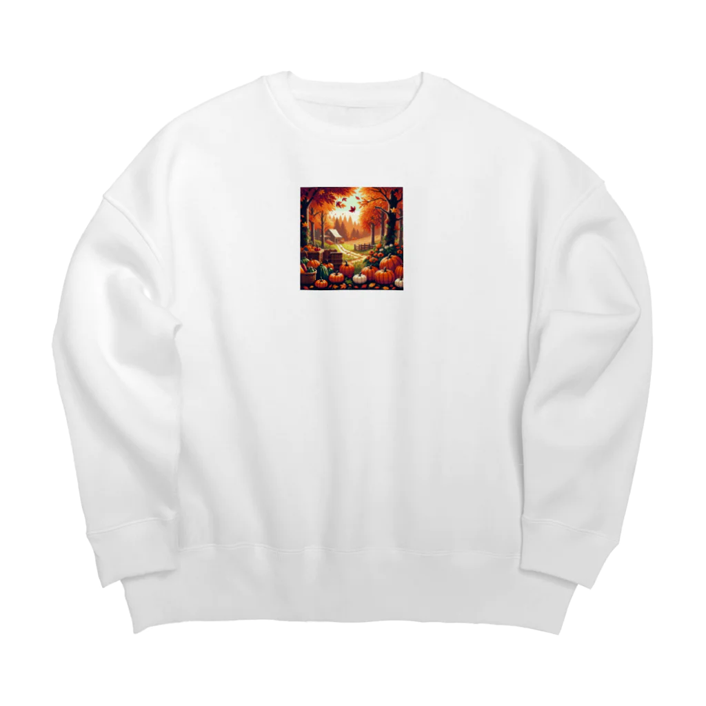 PiXΣLのAutumn harvest / type.1 Big Crew Neck Sweatshirt