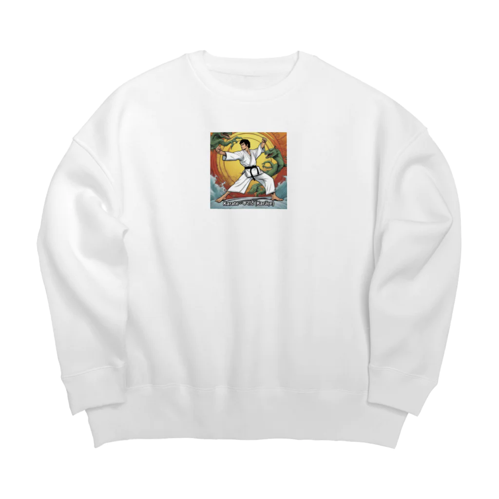 THE_Shop_Dの空手 Big Crew Neck Sweatshirt